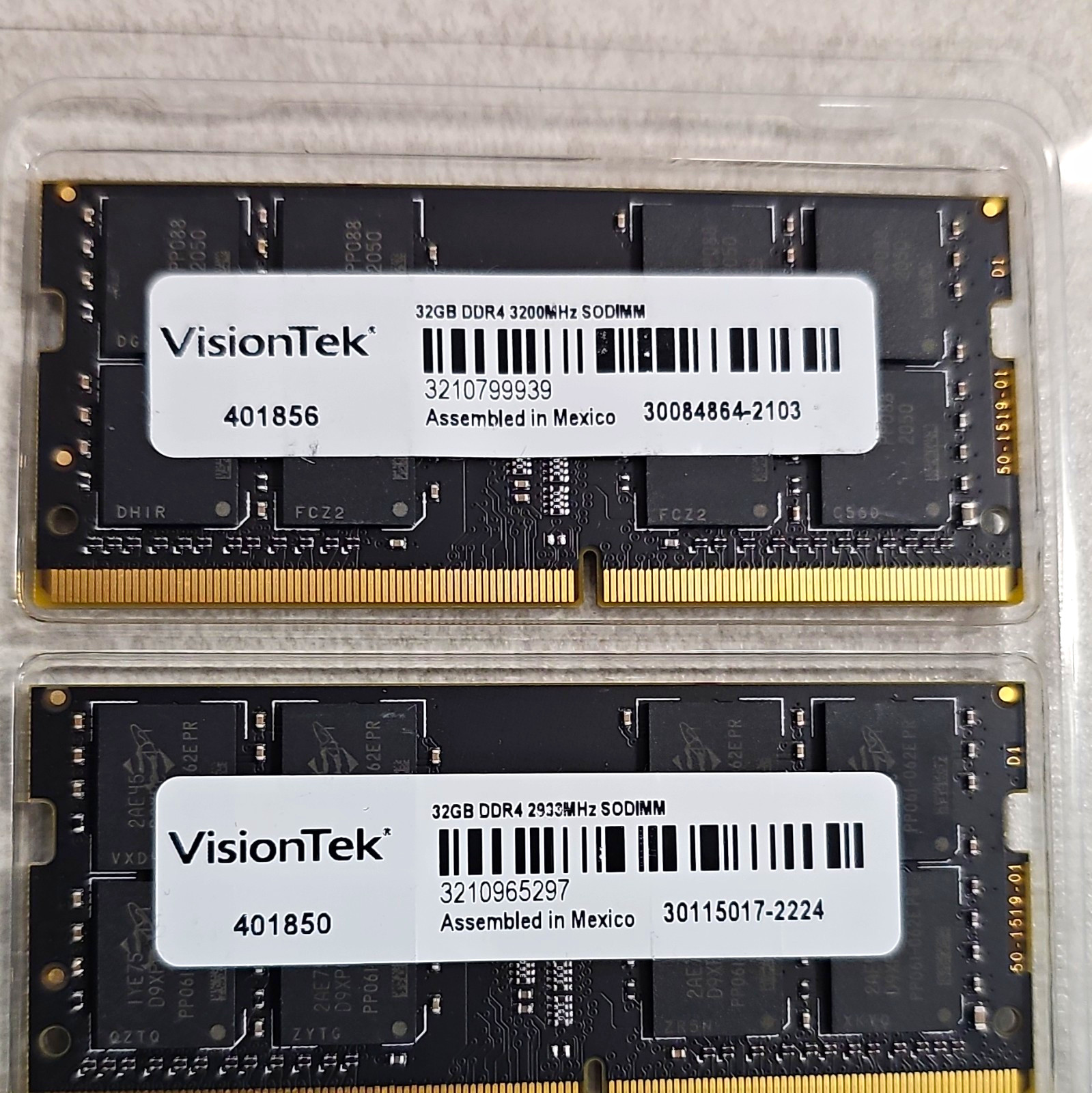 VisionTek 64GB (2x32GB) DDR4 SO-DIMM Laptop RAM 260-Pin DDR4-3200