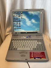 Toshiba Satellite 4005CDT Vintage Laptop Tested Works - Manuals & Charger picture