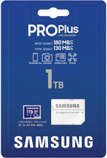 SAMSUNG PRO Plus 1TB MicroSDXC Micro SD Class 10 U3 V30 A2 180MB/s Memory Card picture