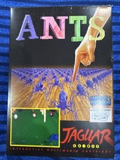ANTS Atari Jaguar Cartridge CIB Complete picture