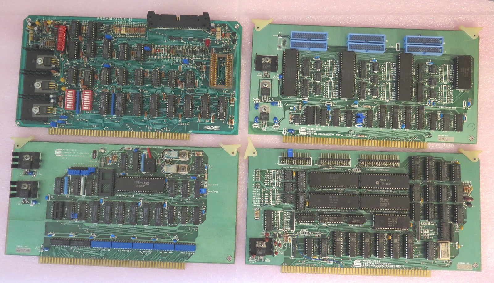 Vintage S-100 California Computer Systems cards Z80 cpu + ADS PromBlaster Vintage S-100 California Computer Systems cards Z80 cpu + ADS PromBlaster