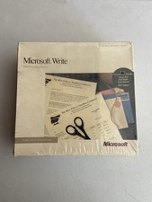 Vintage Microsoft Write Version 1.0 Brand New picture