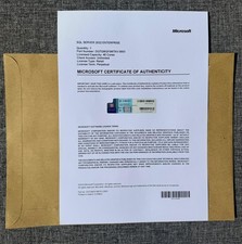 SQL Server 2022 Enterprise 40 Cores Unlim CAL Retail License Authentic picture