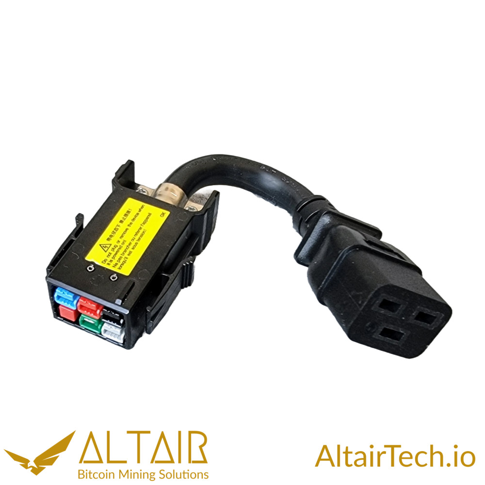 AltairTech.io ANEN 6-pin P33 to IEC C19 adapter AltairTech.io ANEN 6-pin P33 to IEC C19 adapter