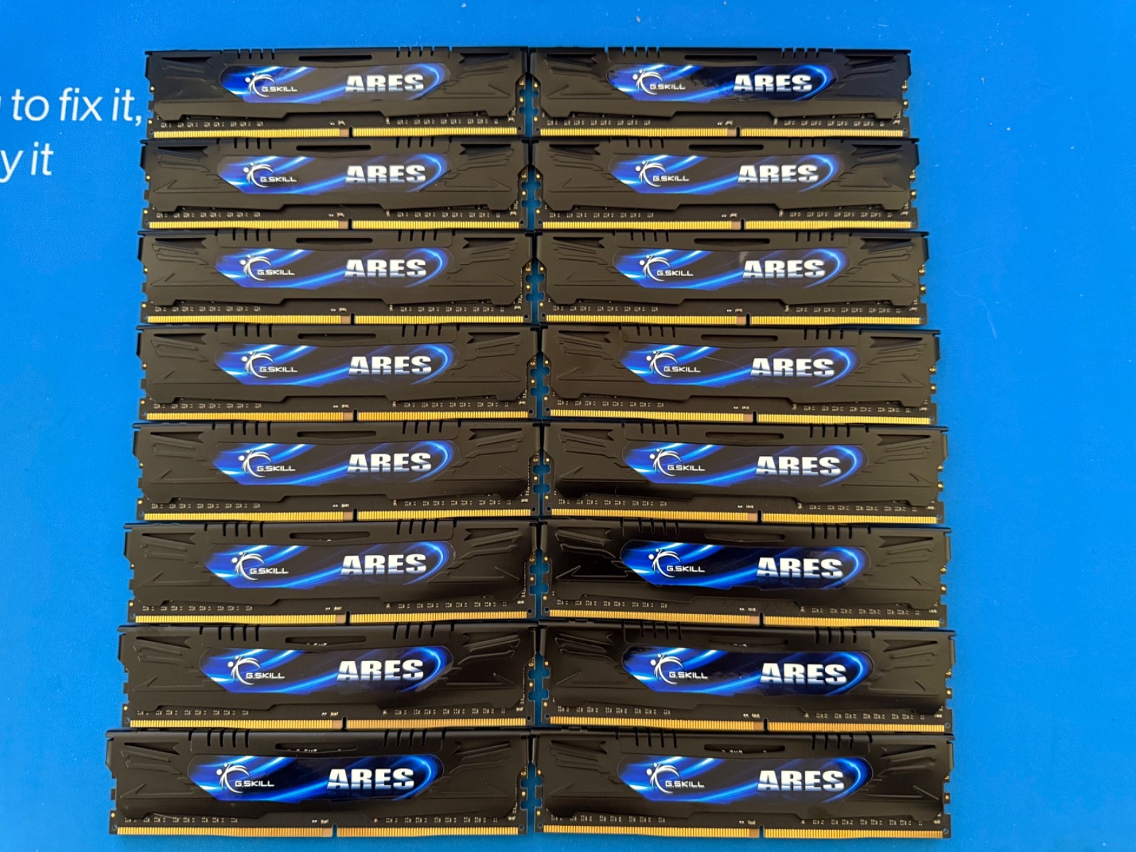 G.Skill Ares 64GB (8x8GB) DDR4-3600 CL16 Desktop RAM F4-3600C16Q2-64GAKZ G.Skill Ares 64GB (8x8GB) DDR4-3600 CL16 Desktop RAM F4-3600C16Q2-64GAKZ