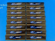G.Skill Ares 64GB (8x8GB) DDR4-3600 CL16 Desktop RAM F4-3600C16Q2-64GAKZ picture