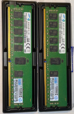 2 Pack - New Samsung / HPE 16GB DDR4-2400 ECC RDIMM Server RAM 809082-091 picture