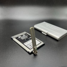 Vintage Sony Ericsson GC82 EDGE GSM PCMCIA Modem Card Antenna & Case picture