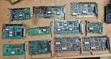 Lot Vintage SCSI Controller Cards Adaptec BusLogic BusTek AHA-1542 1520 ISA EISA picture