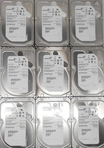 5 Used 3 TB SAS lot Mixed brands