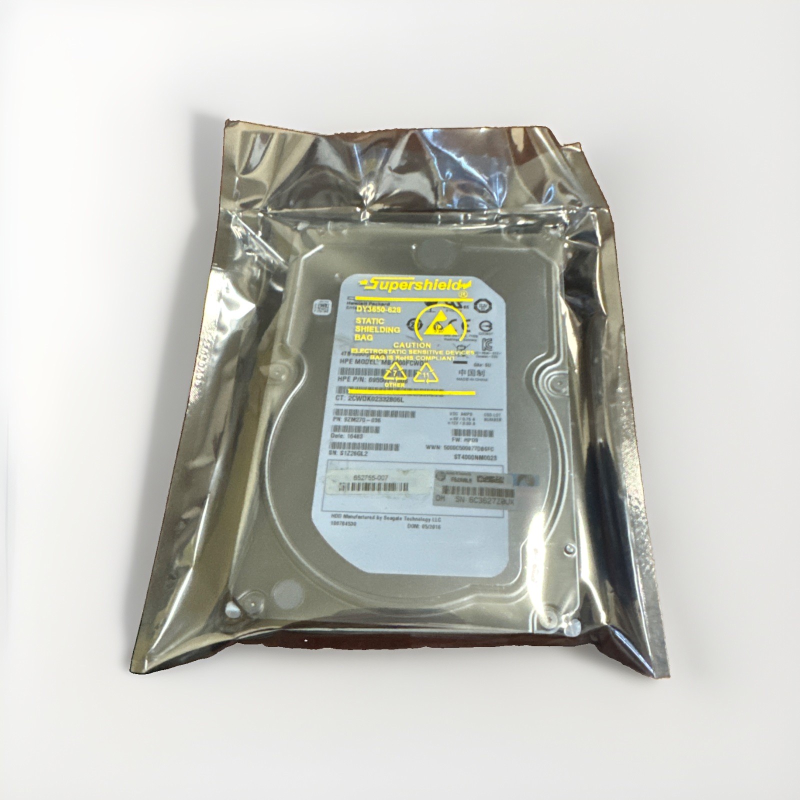 HP Enterprise MB4000FCWDK 4TB SAS 7.2K RPM 3.5