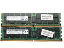 MTA72ASS4G72LZ-2G1A1HG MICRON 64GB (2X32GB) 4DRX4 PC4-2133P LRDIMM SERVER MEMORY picture