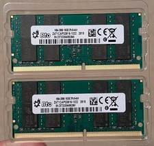 Lot of 2 (32GB) x BTO NB4-2666 16GB Z471CAP33816-1022 SODIMM Laptop DDR4 RAM  picture