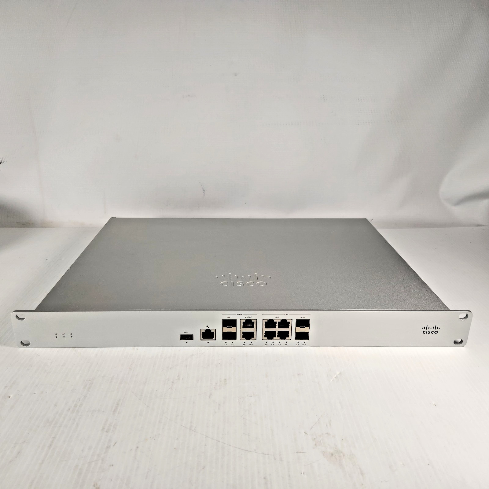 Cisco Meraki MX105-HW Security Appliance Dual PSU Fans Powers On UNCLAIMABLE Cisco Meraki MX105-HW Security Appliance Dual PSU Fans Powers On UNCLAIMABLE
