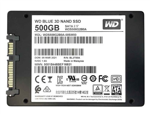 Western Digital Blue 3D NAND 500GB 2.5\