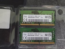 2x 16GB DDR4 RAM (32GB) SK hynix HMAA2GS6AJR8N-XN 1Rx8 PC4-3200AA DDR4 RAM picture