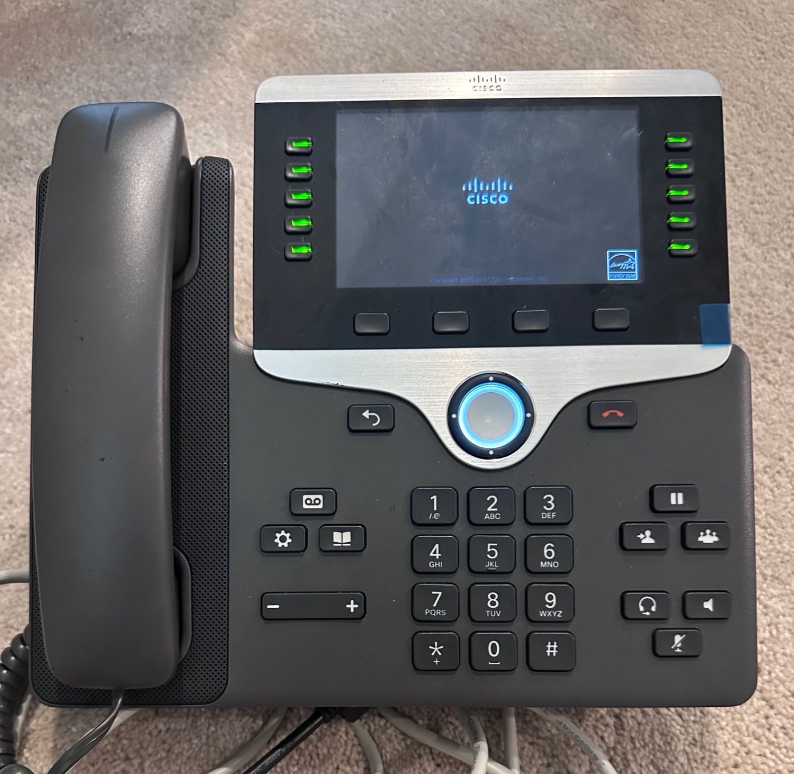 Cisco 8841 VoIP Phone - Black