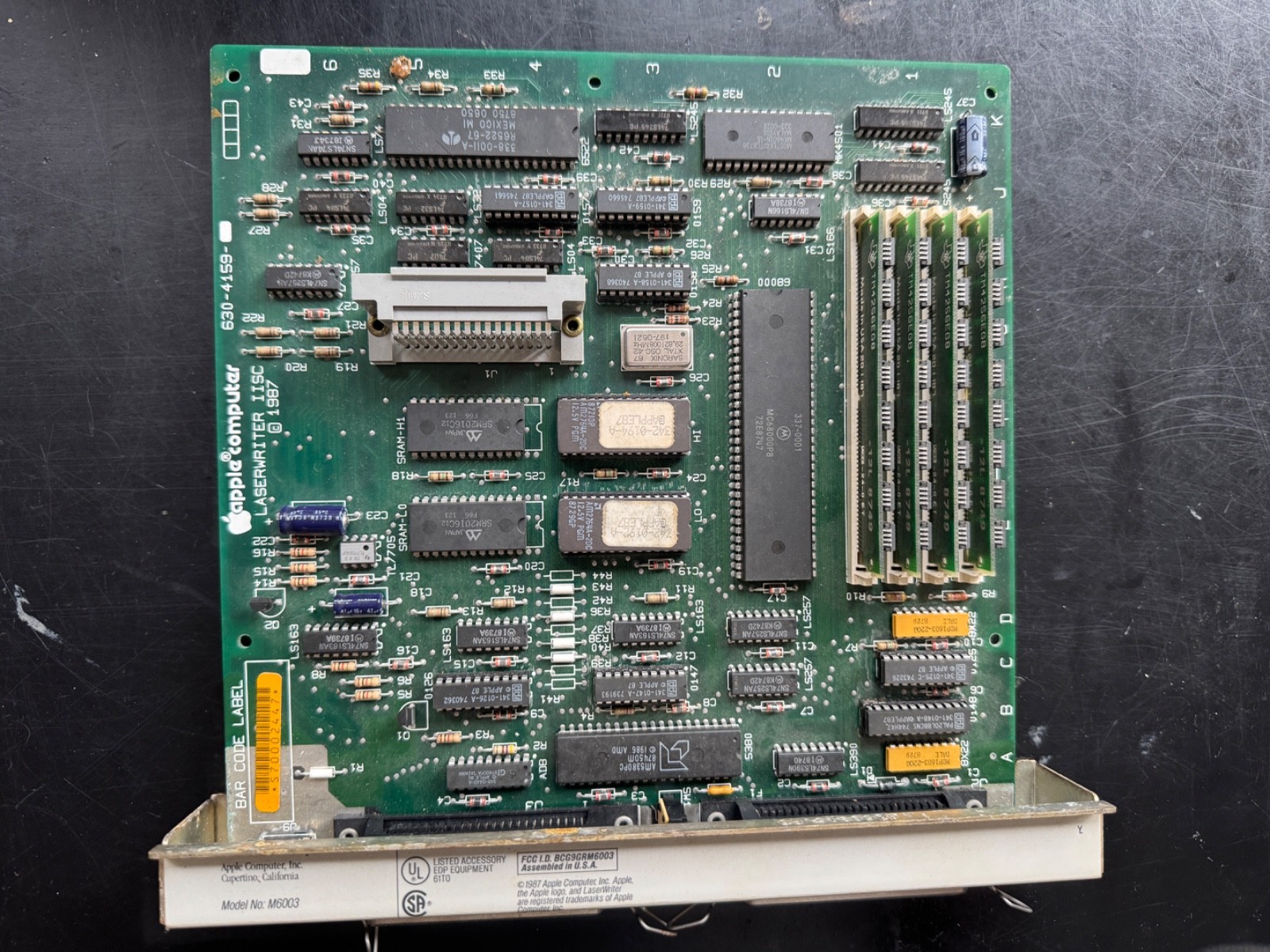 Vintage ~ Apple Laserwriter II SC (SCSI) Controller I/O BOARD Vintage ~ Apple Laserwriter II SC (SCSI) Controller I/O BOARD