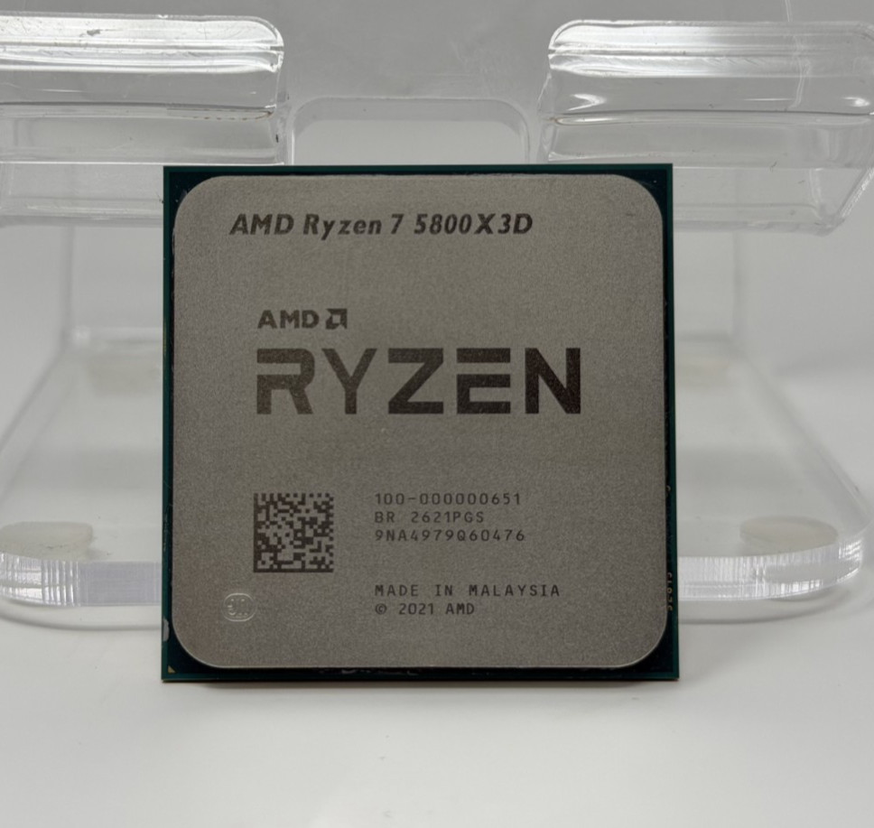 AMD Ryzen 7 5800X3D 8-Core 16-Thread 3.4GHz AM4 Desktop CPU Tested AMD Ryzen 7 5800X3D 8-Core 16-Thread 3.4GHz AM4 Desktop CPU Tested