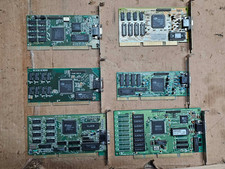 Lot of 6x Clean Vintage Retro ISA Video  Graphics Expansion Cards 286 386 486 #4 picture