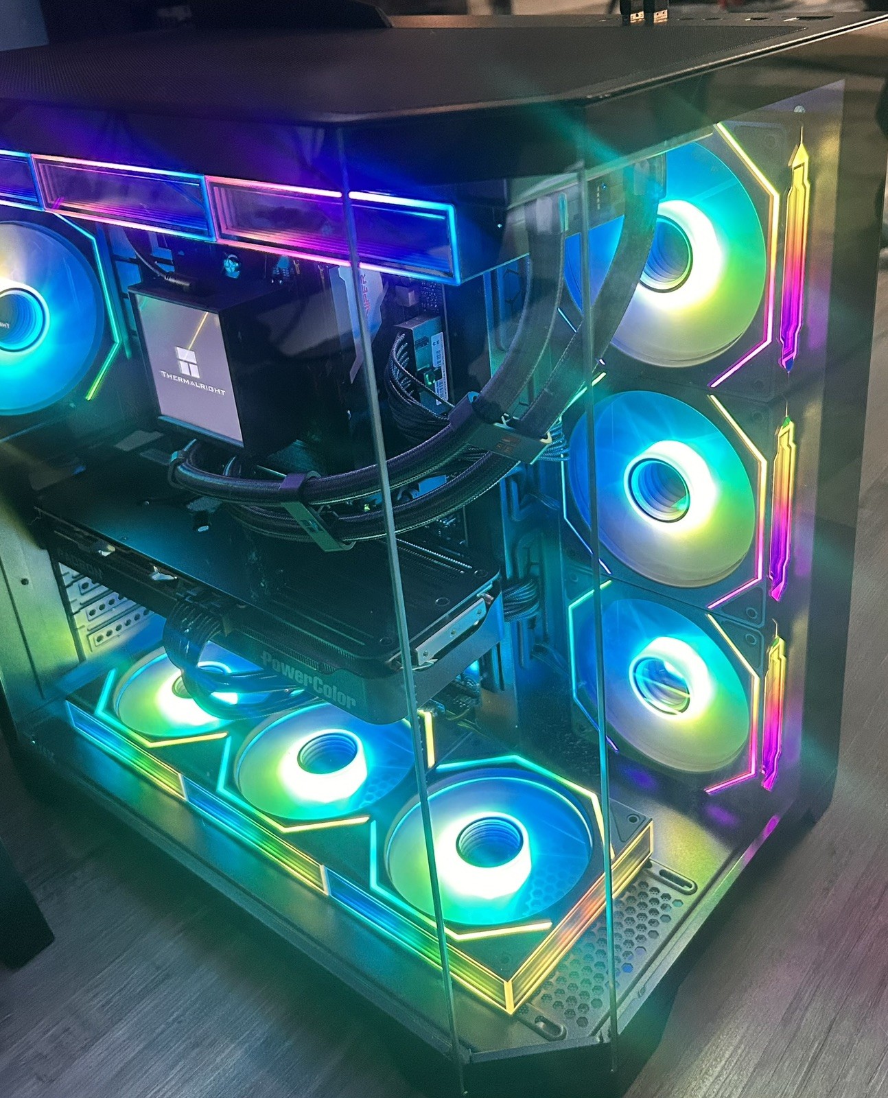 Custom PC Ryzen 5 9600X  1TB SSD RX 9070 XT 16GB W11 Pro WIFI BT 32gb ddr5 RAM