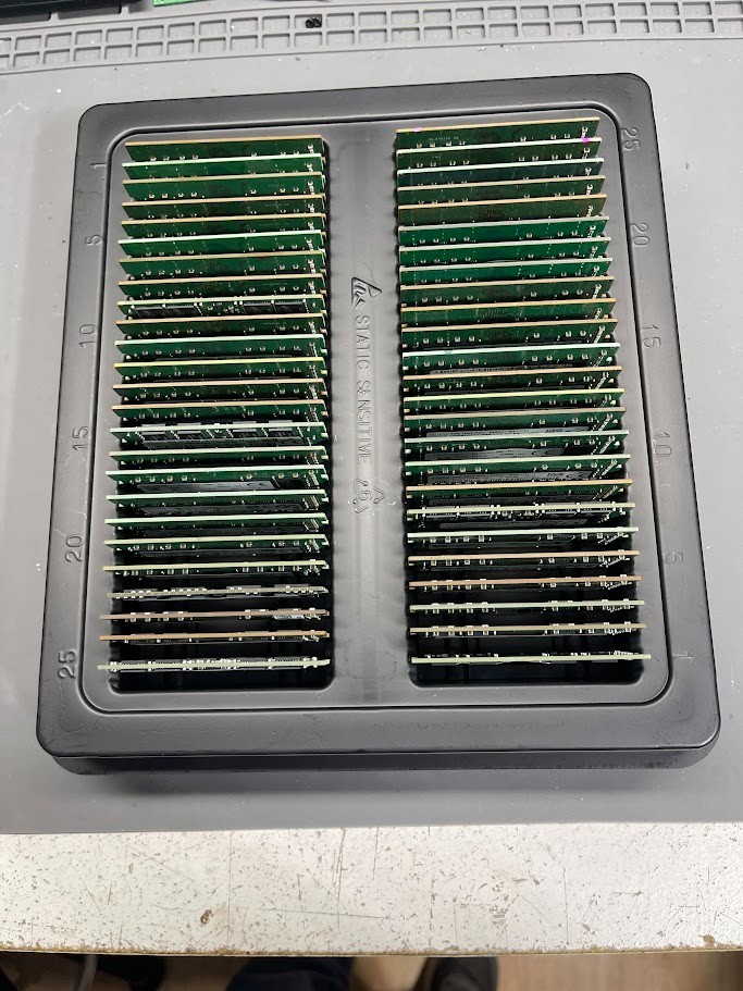 Lot Of 50 8GB DDR4 RAM SO-DIMM Laptop Memory Tested