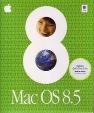 Vintage 1998 Apple Mac OS 8.5 BIG BOX Operating System (Near Mint) picture
