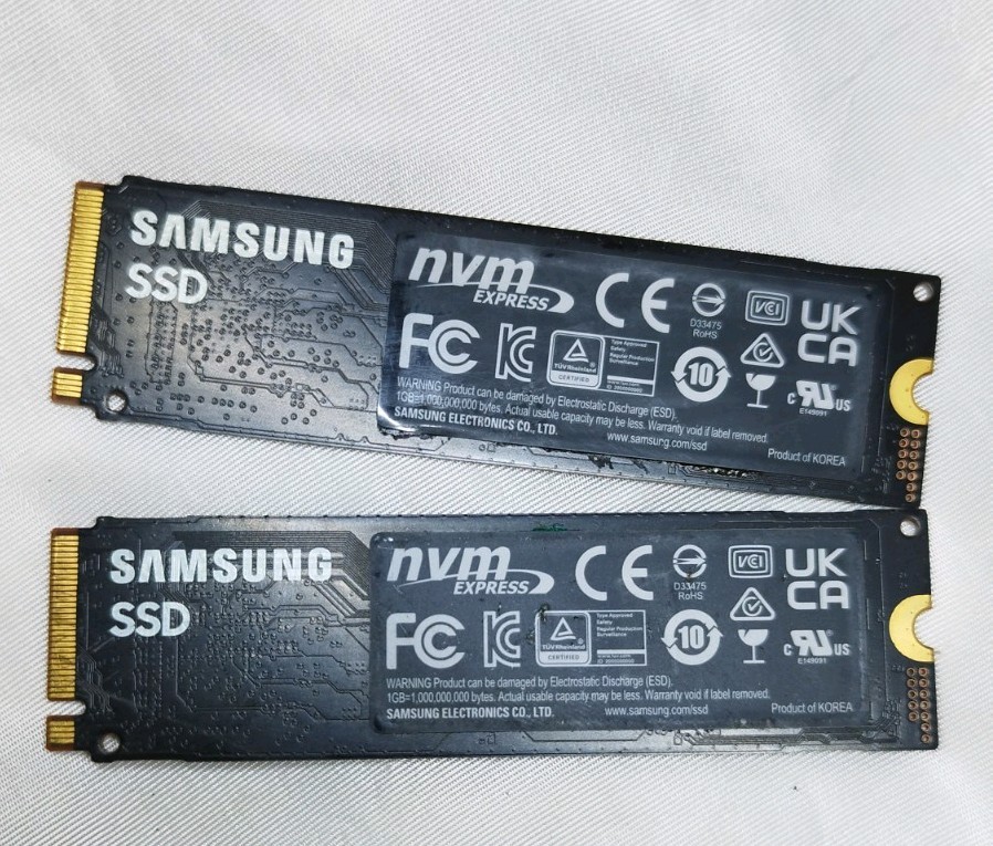 1 Samsung 980 500GB NVME M.2 2280 Internal SSD PCIe 3.0 Solid State Drive As-Is