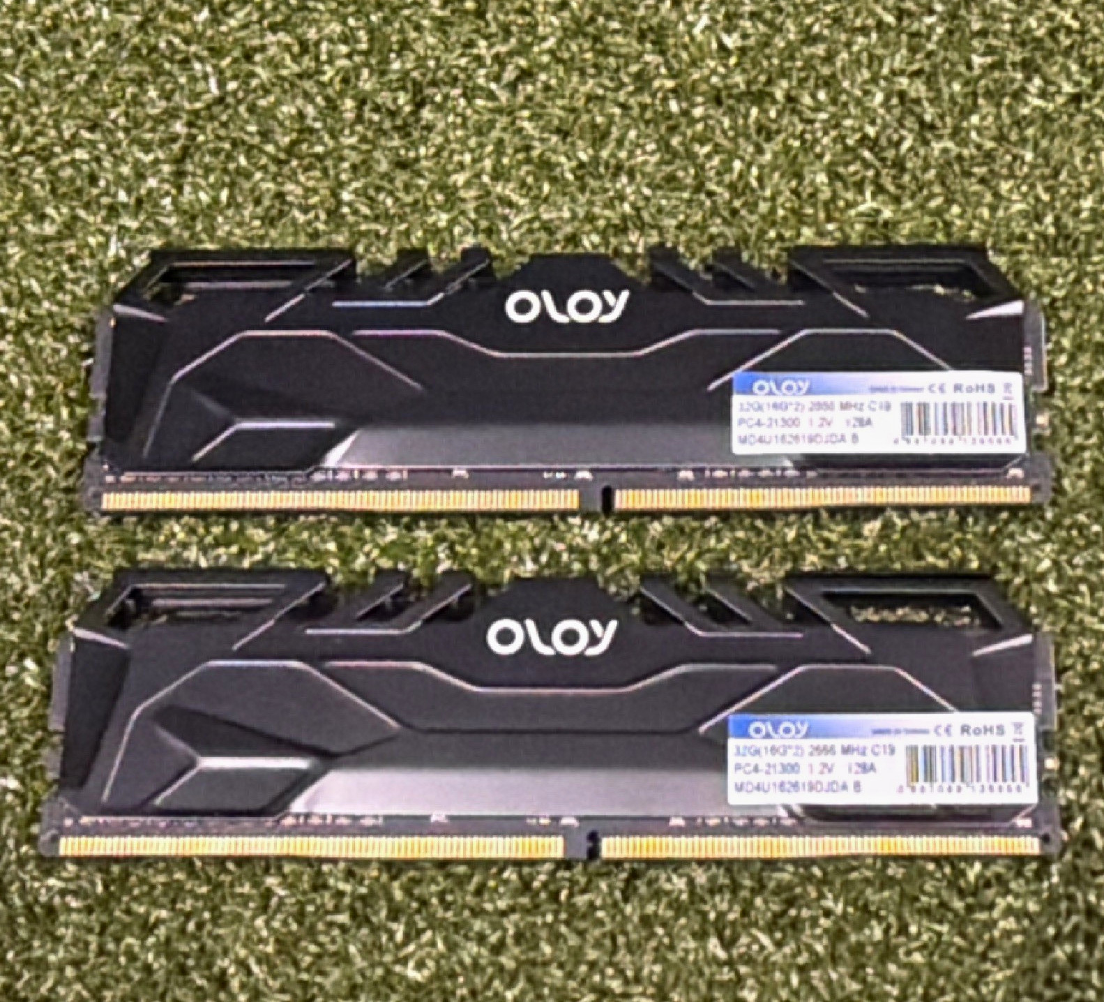 OLOY 64Gb Kit 2666mhz RAM, 32GB per module