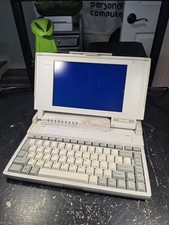 Vintage Toshiba T1000LE System Unit Laptop Computer UNTESTED FOR PARTS OR REPAIR picture