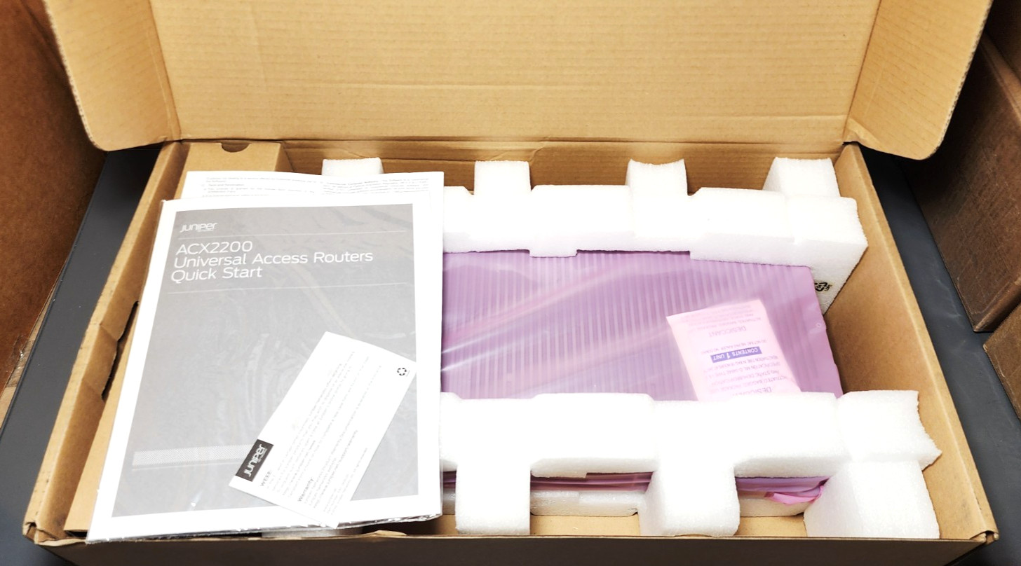 Juniper ACX2200-AC Universal Access Router New - 