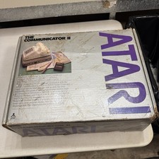 Atari 400 800 The Communicator II Kit CIB CX488 Modem Cartridge Box picture