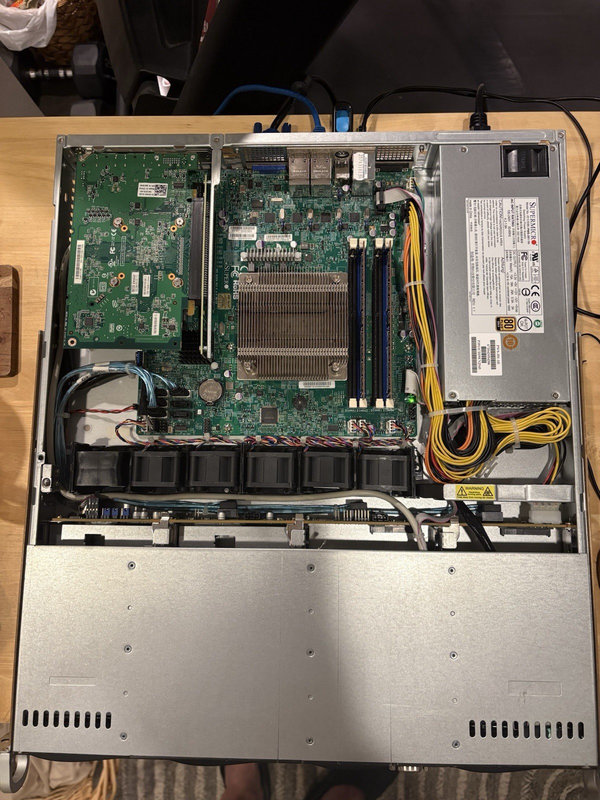 Supermicro 1U Rack Server — Xeon E3-1265L v3 / 16GB ECC DDR3 / Quad Intel GbE Supermicro 1U Rack Server — Xeon E3-1265L v3 / 16GB ECC DDR3 / Quad Intel GbE