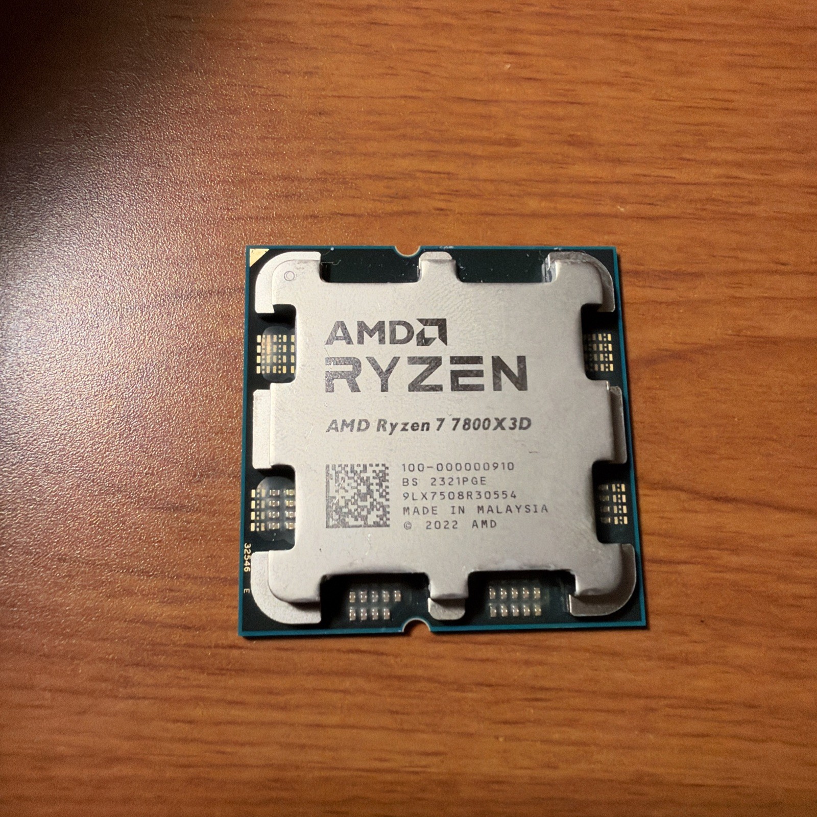 AMD Ryzen 7 7800X3D 4.20GHz 8 Core 100-000000910 16 Thread AM5