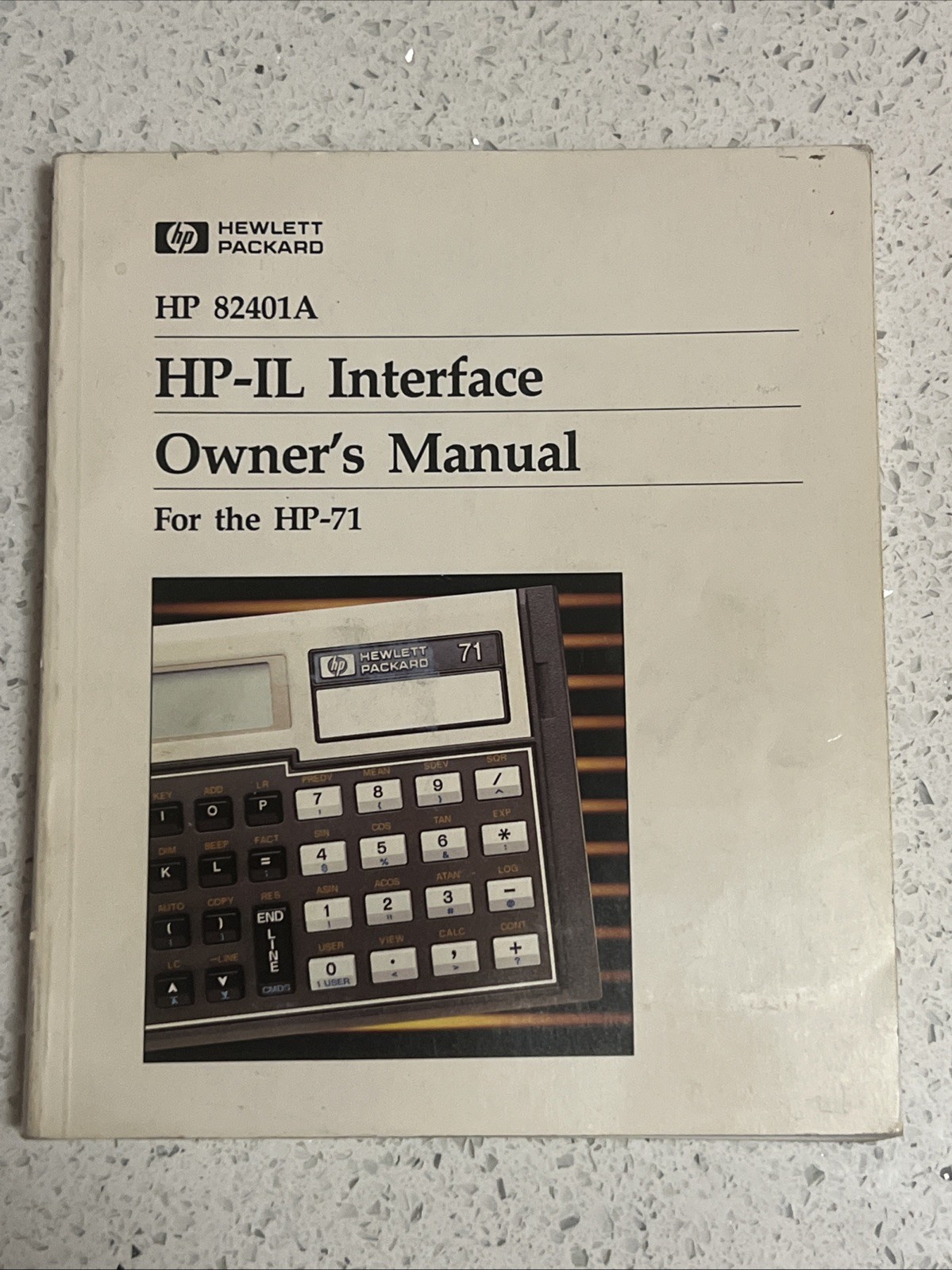 Hewlett Packard HP-71 Owner's Manual and Reference Manual Vintage Original Hewlett Packard HP-71 Owner's Manual and Reference Manual Vintage Original