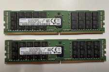LOT OF 2 ~ 32GB Samsung M393A4K40BB1-CRC0Q DDR4 RDIMM ECC Server Memory picture