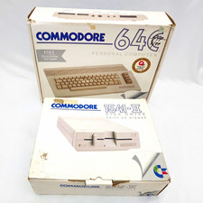 Commodore 64C GEOS + 1541-II Drive Matching Serial Box Manuals Disks Untested picture