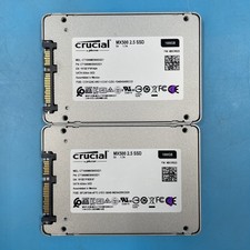 (LOT OF 2) Crucial MX500 1TB 2.5