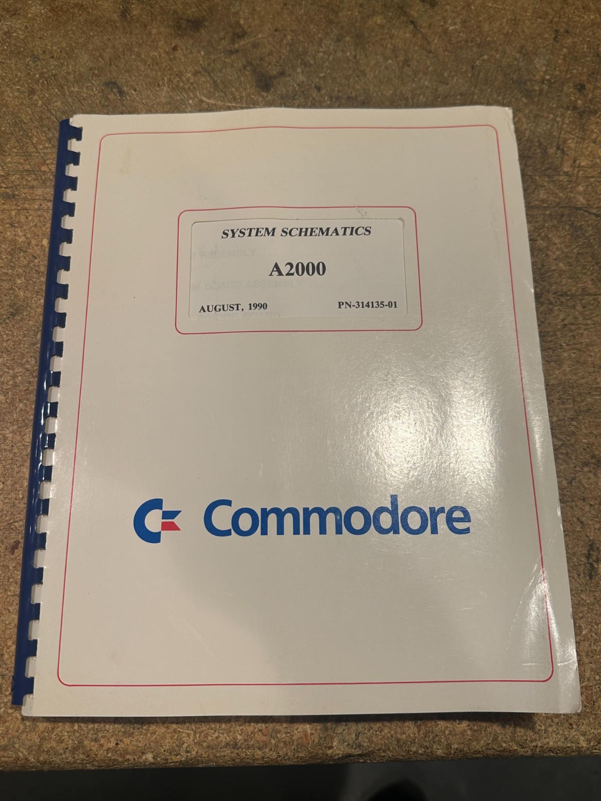 Commodore Amiga 2000 Vintage Computer System Schematics Official Commodore
