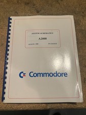 Commodore Amiga 2000 Vintage Computer System Schematics Official Commodore picture
