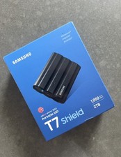 Samsung T7 Shield 2TB USB-C Portable External SSD - Black (MU-PE2T0S) picture