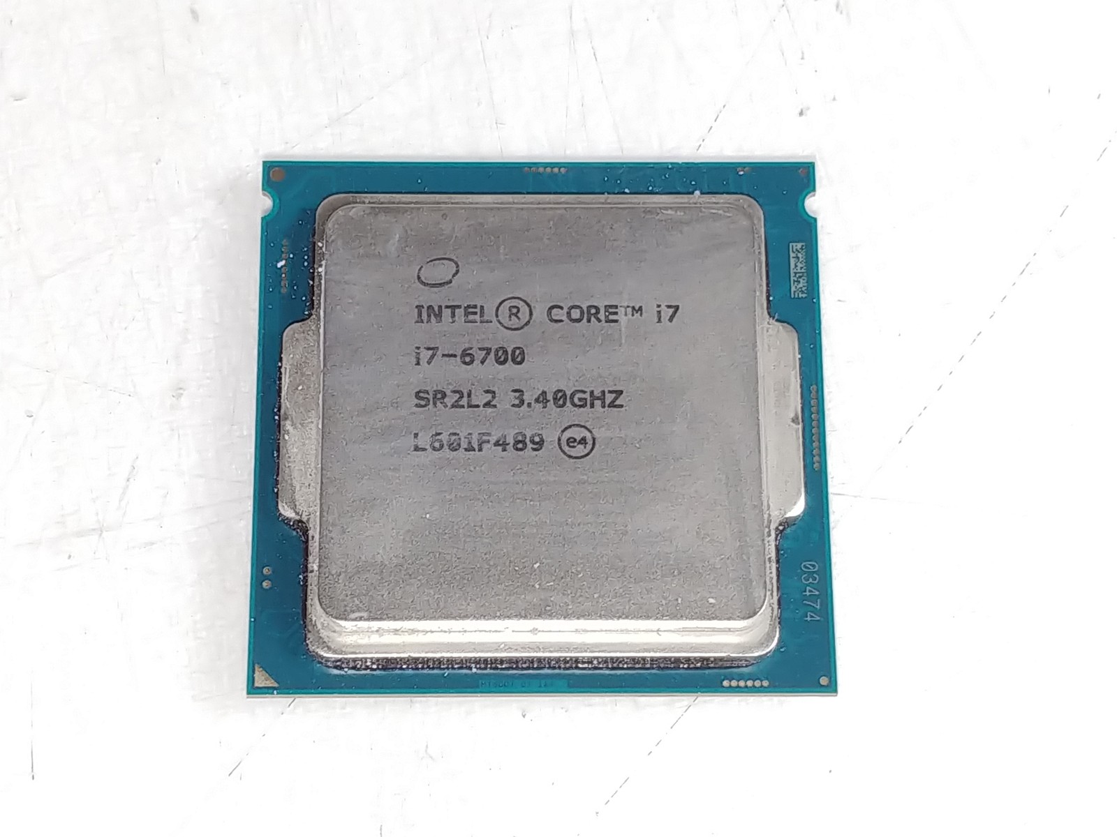 Intel Core i7-6700 LGA 1151 3.4 GHz 8 GT/s Desktop CPU Processor SR2L2 Intel Core i7-6700 LGA 1151 3.4 GHz 8 GT/s Desktop CPU Processor SR2L2
