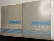 Vintage Kaypro WordStar MailMerge User Guide + CP/M Manuals Pair No Disks picture