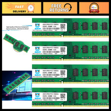 16GB DDR3 RAM Kit (4x4GB) 1333MHz UDIMM, PC3-10600U Memory, 240-Pin CL9 1.5V picture