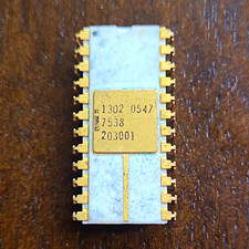 Intel 1302 White ceramic vintage collectable chip  ALL LEGS INTACT (BO) picture