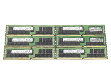 Lot of 6 Samsung 32GB PC4-2666V DDR4 RDIMM Server Memory RAM - Fully Tested picture