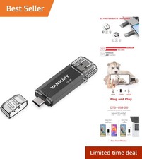 Temperature-Proof 128GB 2-in-1 USB Flash Drive - Fast Transfers for All Devices picture