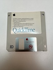 Vintage Apple QuickTime Installation Disk 1992 picture