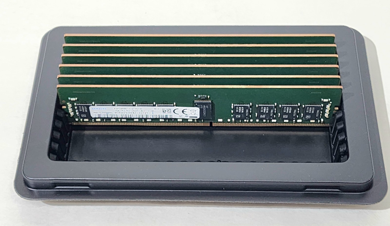(6x 16GB) Samsung M393A2K40DB2-CVF-BY PC4-2933Y DDR4-23400 ECC REG Server RDIMM