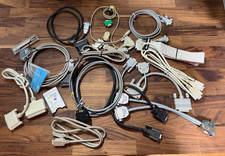 Lot of Miscellaneous Amiga Cables, Adapters, Amiga 3000 Battery, PCMCIA, SCSI picture